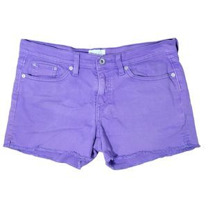 Levis Jeans Sizd 8 Purple Cut Off Summer Jean Shorts